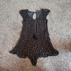 American Eagle Floral Romper